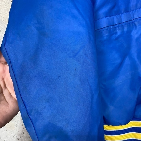 Vintage United States Air Forces third Air Force Europe blue yellow jacket - Picture 10 of 10